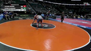 190-5A Quarterfinal - Tucker Mannel, Fruita Monument vs Ryder Clarkson, Poudre