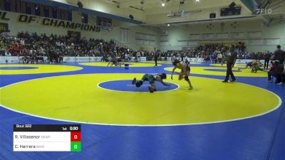 109 lbs Consi Of 16 #1 - Rikki Villasenor, Newport Harbor vs Caden Herrera, Bakersfield