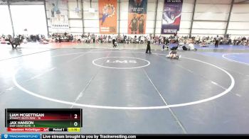 88 lbs Rd# 2 10:30am Friday - Liam McGettigan, Dynasty Death Row vs Jax Hanson, East Coast Elite