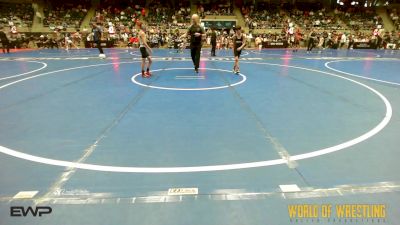 67 lbs Consi Of 16 #1 - Cage Daugherty, D3 Wrestling Cluib vs Chase Boyer, Hutchy Hammers (HS)