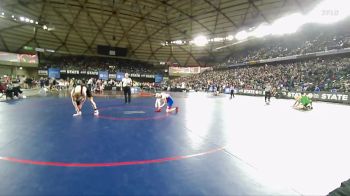 Boys 2A 175 lbs Champ. Round 1 - Hayden Baggerly, Prosser vs Remington Sather, Steilacoom