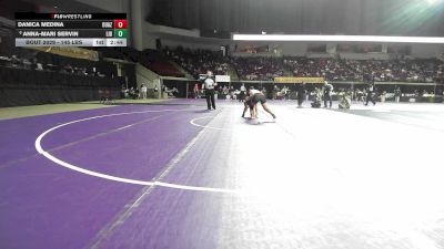 145 lbs Round Of 32 - Danica Medina, Ottawa - Arizona (W) vs Anna-Mari Servin, Liberty (W)