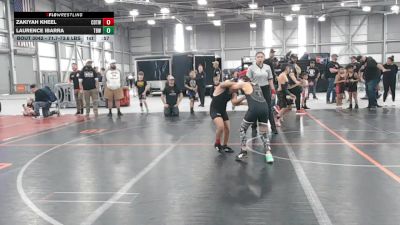 75.8-77.3 lbs Champ. Round 1 - Zakiyah Kheel, Coeur D'alene Tribal Warriors Wrestling Club vs Laurence Ibarra, Toppenish Badboy Wrestling