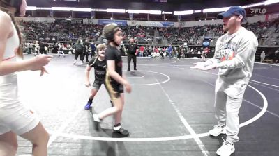 91.6 lbs Round Of 16 - Kenzie Bradley, Ogden's Outlaws Wrestling Club vs Avery Taylor, Brushy WC