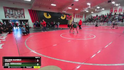 135 lbs Champ. Round 1 - Valerie Ramirez, Tahquitz vs Saya Hernandez, Bonita