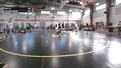 116 lbs Semis & Wb - Max Lu, Steller Trained Bly vs Walker Martin, Steller Trained Thorn