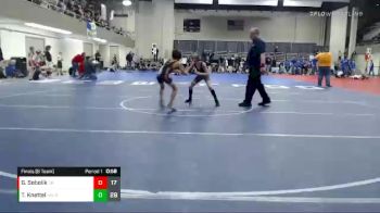 84 lbs Finals (8 Team) - George Sobolik, Grand Rapids vs Trevor Knettel, Holdingford