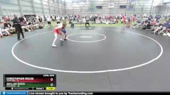 113 lbs 2nd Wrestleback (8 Team) - Christopher Rouse, Texas Red vs Declan Koch, Wisconsin