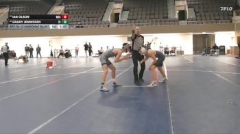 127 Championship Bracket Cons. Round 5 - Grady Jennissen, Cambridge-Isanti vs Ian Olson, Waconia