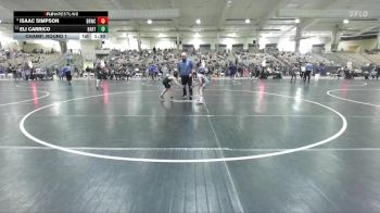 70 lbs Champ. Round 1 - Isaac Simpson, Big Red Wrestling Club vs Eli Carrico, Irish Wrestling Club