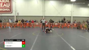 67 lbs Champ. Round 2 - Rocco Messiter, NOVA WC vs Tryndon Boswell, Red Lion Wrestling Club