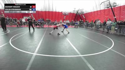 150 lbs Cons. Round 3 - Zachary Knaack, Crass Trained vs Collin Stevenson, Lodi Wrestling Club
