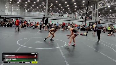 105 lbs Round 3 (8 Team) - Chanse Hall, PTRTC vs Gino Bozzi, Mat Assassins Red