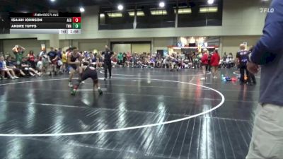 165 lbs Round 2 (6 Team) - Isaiah Johnson, Alabama Elite Black vs Andre Tuffs, Trojan WA