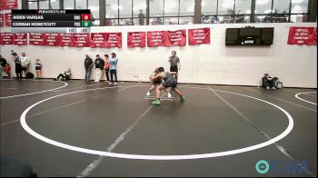 100 lbs Consi Of 8 #2 - Aiden Vargas, Dumas Wrestling Club vs Corban Honeycutt, Piedmont
