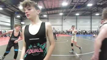 119 lbs Rr Rnd 2 - Bentley Ault, Roughnecks - MS vs Juan Barajas, Woodshed Wrestling Club - MS