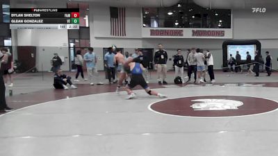 184 lbs 3rd Place - Dylan Shelton, Franklin & Marshall vs Glean Gonzalez, Virginia Tech