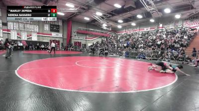 155 lbs Champ. Round 1 - Serena Navarro, Grand Terrance vs Marley Zepeda, Santa Ana