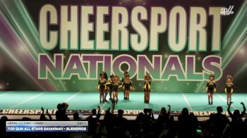 Top Gun All Stars Savannah - Blessings [2026 L1.1 Tiny - PREP Day 1] 2026 CHEERSPORT National All Star Cheerleading Championship
