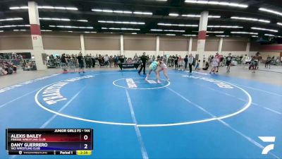 144 lbs Cons. Round 2 - Alexis Bailey, Finesse Wrestling Club vs Dany Guerrero, Vici Wrestling Club