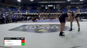 182 lbs Quarterfinal - Ayden Salley, Barrington vs Caden O`Rourke, Lincoln-way East