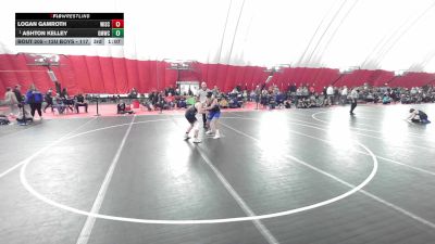 12U Boys - 160 lbs Quarters - Hunter Hoops, Evansville Wrestling Club vs Jorge Rodriguez, Wisconsin