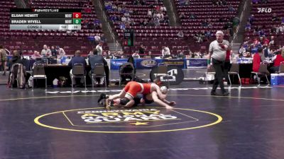 121 lbs Consi 3 - Elijah Hewitt, Northeastern vs Braden Wivell, Northern York