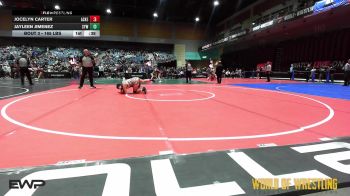 165 lbs Quarterfinal - Jocelyn Carter, Askeo International Matclub vs Jayleen Jimenez, Shafter Youth Wrestling