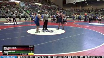 6A 285 lbs Quarterfinal - Briar Goodwin, Heritage vs Kayleb Kern, Conway