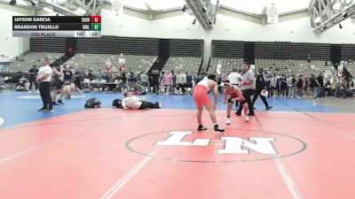 122-H lbs 5th Place - Jayson Garcia, Egg Harbor vs Brandon Trujillo, Drillmasters