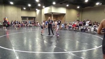 95 lbs Round 1 (8 Team) - Kevin Kirk, Crossroads Wrestling vs Greyson Locke, North DeSoto Blue WA