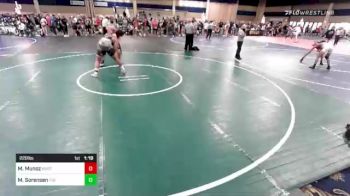 220 lbs Semifinal - Manuel Munoz, North Coast Grapplers vs Mathias Sorensen, The Lions Den