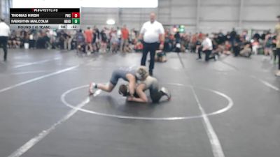 100 lbs Round 2 (6 Team) - Iversynn Malcolm, Neighborhood Wrestling vs Thomas Hirsh, Perrysburg WC