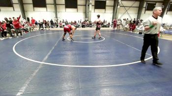 285 lbs Final - Kolton Gagnon, Wesleyan vs Edison Guarcas, Rhode Island College