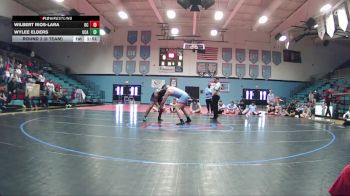 215 lbs Round 2 (8 Team) - Wylee Elders, Union County A vs Wilbert Rios-Lara, Oldham County