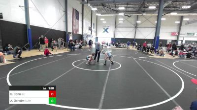 69 lbs Quarterfinal - Brysen Conn, Illinois Valley YW vs Abraham Daheim, Team Aggression