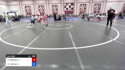 144 lbs Semifinal - Tyler Stephens, Md vs Hudson Hohman, Pa