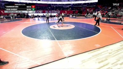 2A 126 lbs Cons. Semi - John Sheehy, Niles (Notre Dame) vs Harrison Dea, Morton