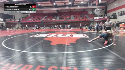 157 lbs Cons. Round 3 - Ryan Bennett, Illinois vs David Gleason, Missouri