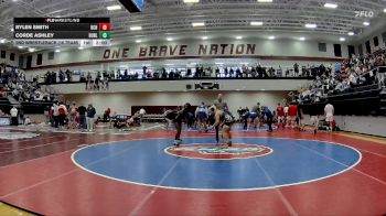 157 lbs 2nd Wrestleback (16 Team) - Rylen Smith, Brantley County HS vs Corde Ashley, Dublin