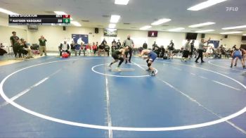 126 lbs Cons. Round 4 - Kayden Vasquez, South Hills Hs vs Noah Stockton, Mountain View (Mesa) High School