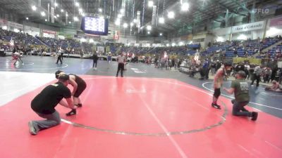 100 lbs Round Of 16 - Lincoln Schwettman, Badlands Elite vs Austin Carroll, Other Team