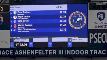 High School Boys' 200m, Finals 2