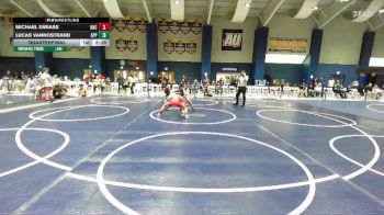 125 lbs Quarterfinal - Lucas Vannostrand, Apprentice School vs Michael Dibiase, Belmont Abbey