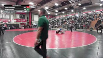 157 lbs Champ. Round 1 - Nathan Ebel, Bonita vs Jarett Hardy, North Torrance
