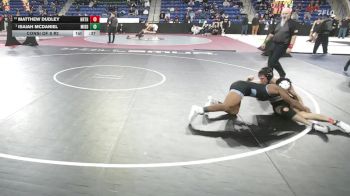 150 lbs Consi Of 8 #2 - Matthew Dudley, Northbridge vs Isaiah McDaniel, Middletown