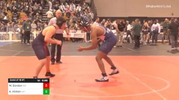 182 lbs Consolation - Max Gordon, Central Bucks East vs AJ Hinton, Seton Hall Prep