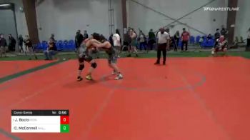 160 lbs Consolation - Jason Bocio, RedNose vs Chad McConnell, Wall Athletics