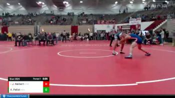 145 lbs Cons. Round 7 - Jackson Neibert, Indian Creek Wrestling Club vs Adrian Pellot, Merrillville