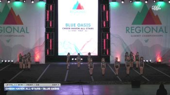 Cheer Haven All-Stars - Blue Oasis [2026 L1.1 Mini - PREP - D2 DAY 1] 2026 The Midwest Regional Summit